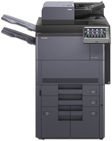 Kyocera TASKalfa 8353ci Multifunctional Laser Printers, Fast 70 PPM Color & 83 PPM B&W, 1200x1200 dpi, 10.1" Touchscreen, High-Capacity Paper Handling, Professional Finishing, Robust Scanning | 8353ci