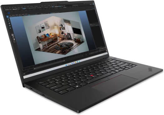 Lenovo ThinkPad P14s Gen 5 Laptop, 14.5" WUXGA IPS 60Hz Display, Intel Core Ultra 7 155H, 32GB RAM, 1TB SSD, RTX 500 Ada Gen. 4GB Graphics, English (US) K/B, Win11Pro, Black | 21G2001VUS