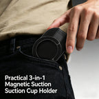 Phone Holder, Magsafe-Compatible Ring Mount, 360° Rotatable Phone Stand for Car, Desk, Travel, Universal Smartphone Grip