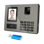 Biometric Face & Fingerprint Attendance Machine with Large TFT Screen, Dual-Camera System, Fast Identification Suitable for Office,, - Fingerprint Scanner, Face Recognition Device, Data Output & Large Storage Capacity