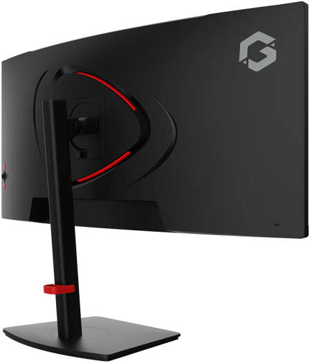 GAMEON Spectra Pro Series Monitor, 34" Fast VA Curved Display, WQHD Resolution, 120Hz Refresh Rate, 0.5ms (MPRT) Response Time, Adaptive-Sync & VRR, HDR10, R1500 Curvature, Black | GOC34WQHD120VA