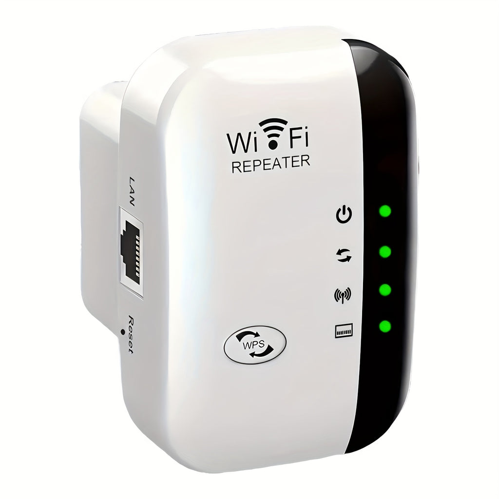 Wireless Extender Repeater | OURLIFE Home Network Signal Booster - Enhances WiFi Coverage and Performance, 2.4 GHz Single Band, Power Supply 220V-240V