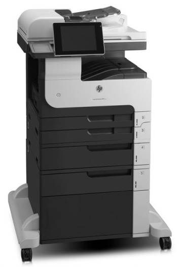 HP LaserJet Enterprise MFP M725f A3 Laser Printer, Print, Copy, Scan & Fax, 41 PPM Black A4, 1200x1200 DPI Resolution, 4600-Sheet Input, 100-Sheet ADF, 600dpi Scan, Gigabit Ethernet/USB 2.0 | CF067A