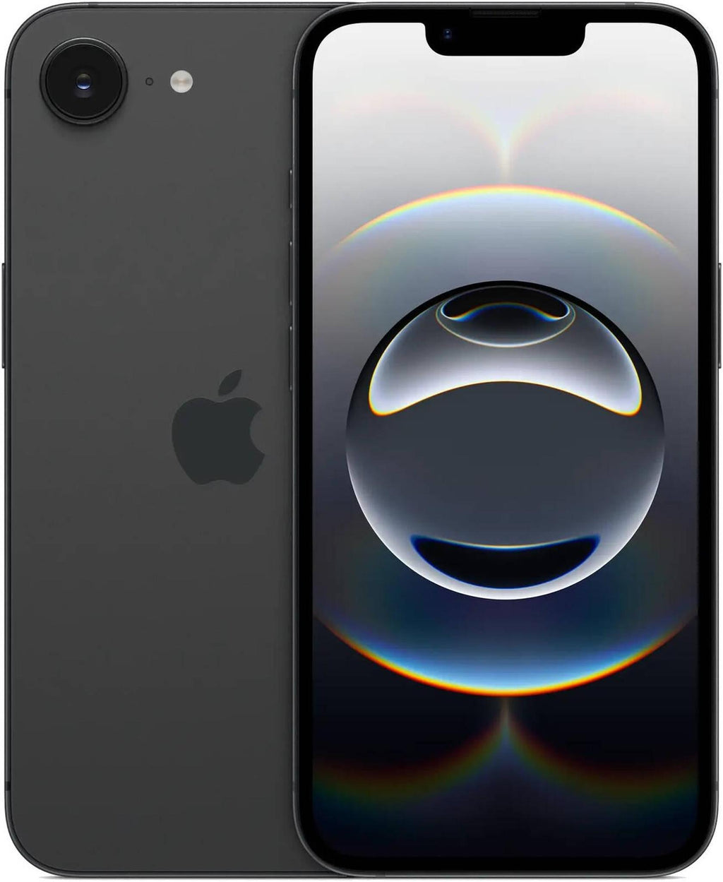 Apple iPhone 16e Mobile Phone, 6.1" Super Retina XDR OLED Display, A18 6-Core CPU, 4-Core GPU, 16-Core Neural Engine, 8GB RAM + 256GB Storage, 4005mAh Battery, International, Black | iPhone-16e-256blk