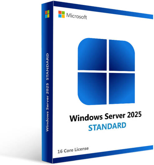 Microsoft Windows Server 2025 Standard - 16 Core License