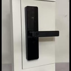 Home Electronic Password Fingerprint Door Lock - Keyless Entry Door Lock, Easy Installation, Compatible with Tuya App Smart Door Lock, Digital Electronic Password Door Lock