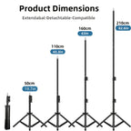 The RP01-B Is a Compact And Portable Tripod for Photography Lighting, Ideal for Use with Softboxes, Video Flashes, And Reflector Fill Lights in Photography Studios. It Works with Various Sizes of Background Stands, Including