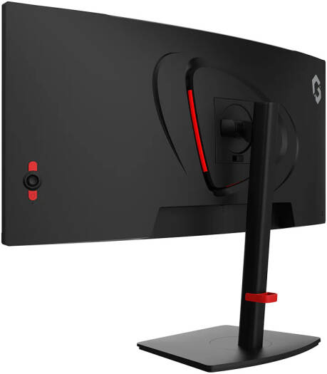 GAMEON Spectra Pro Series Monitor, 34" Fast VA Curved Display, WQHD Resolution, 120Hz Refresh Rate, 0.5ms (MPRT) Response Time, Adaptive-Sync & VRR, HDR10, R1500 Curvature, Black | GOC34WQHD120VA