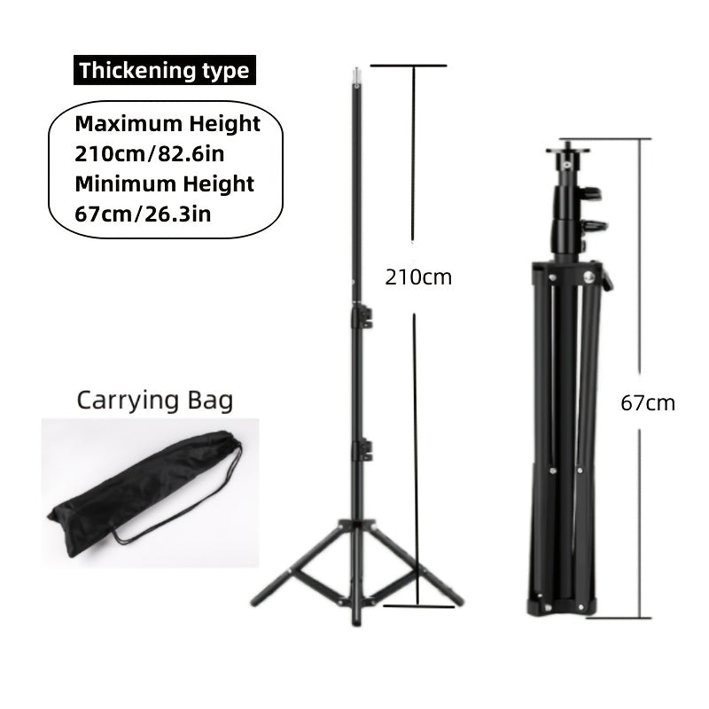 The RP01-B Is a Compact And Portable Tripod for Photography Lighting, Ideal for Use with Softboxes, Video Flashes, And Reflector Fill Lights in Photography Studios. It Works with Various Sizes of Background Stands, Including