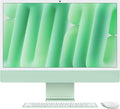 Apple iMac (2024) AIO Desktop Computer, 24" 4.5K Retina Standard Display, Apple M4 Chip with 8-Core CPU, 8-Core GPU, 16-Core, 16GB RAM, 256GB SSD, English K/B, Green | MWUE3 B/A / HN/A LL/A