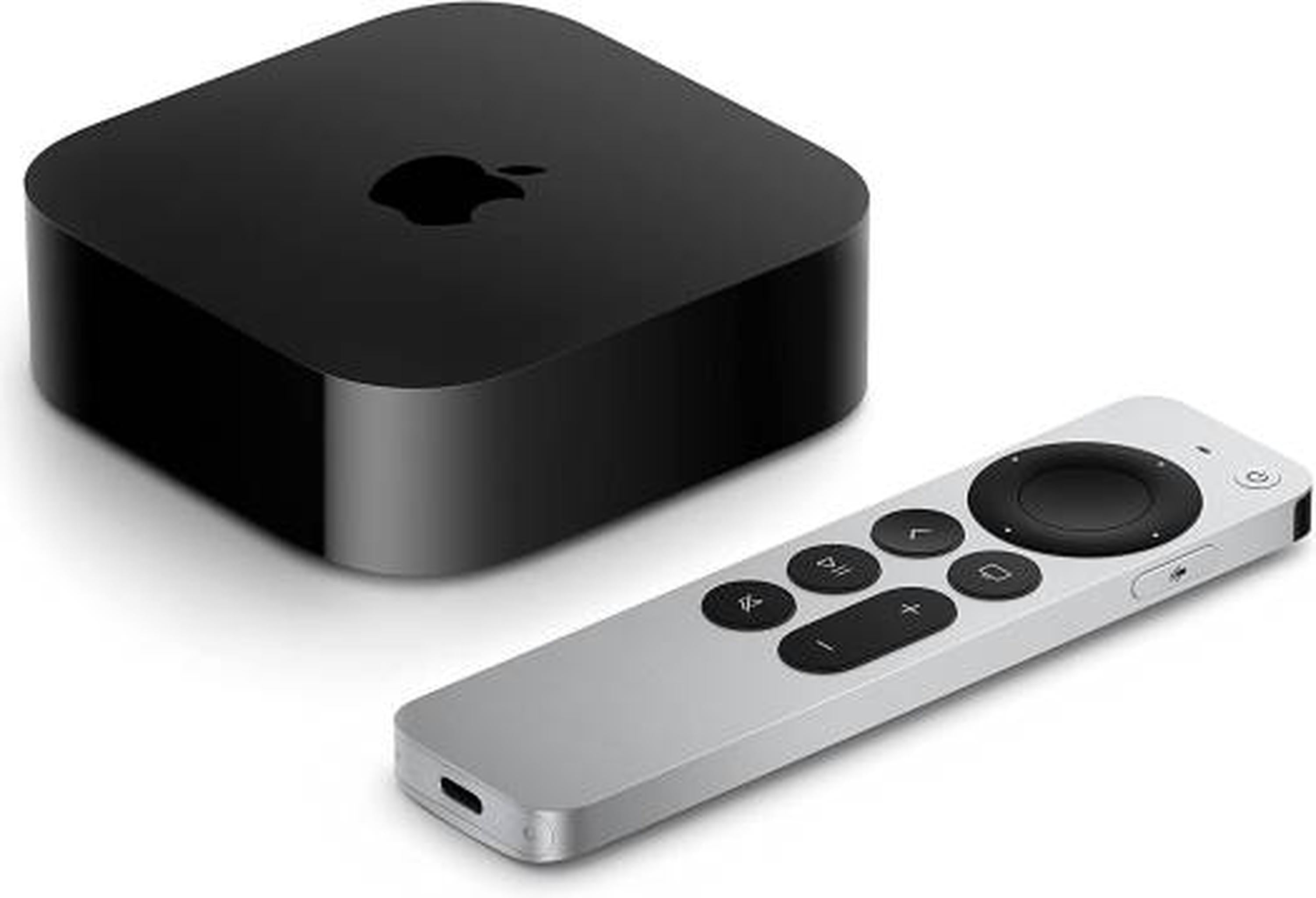 Apple TV 4K 2022, Stream TV/Movies over WiFi/ Ethernet, A15 Bionic, 128GB Storage, Up to 4K with Dolby Vision & HDR10+, Works with Thread Mesh Networks, Apple TV+, Netflix, Live TV, Black | MN893LL/A