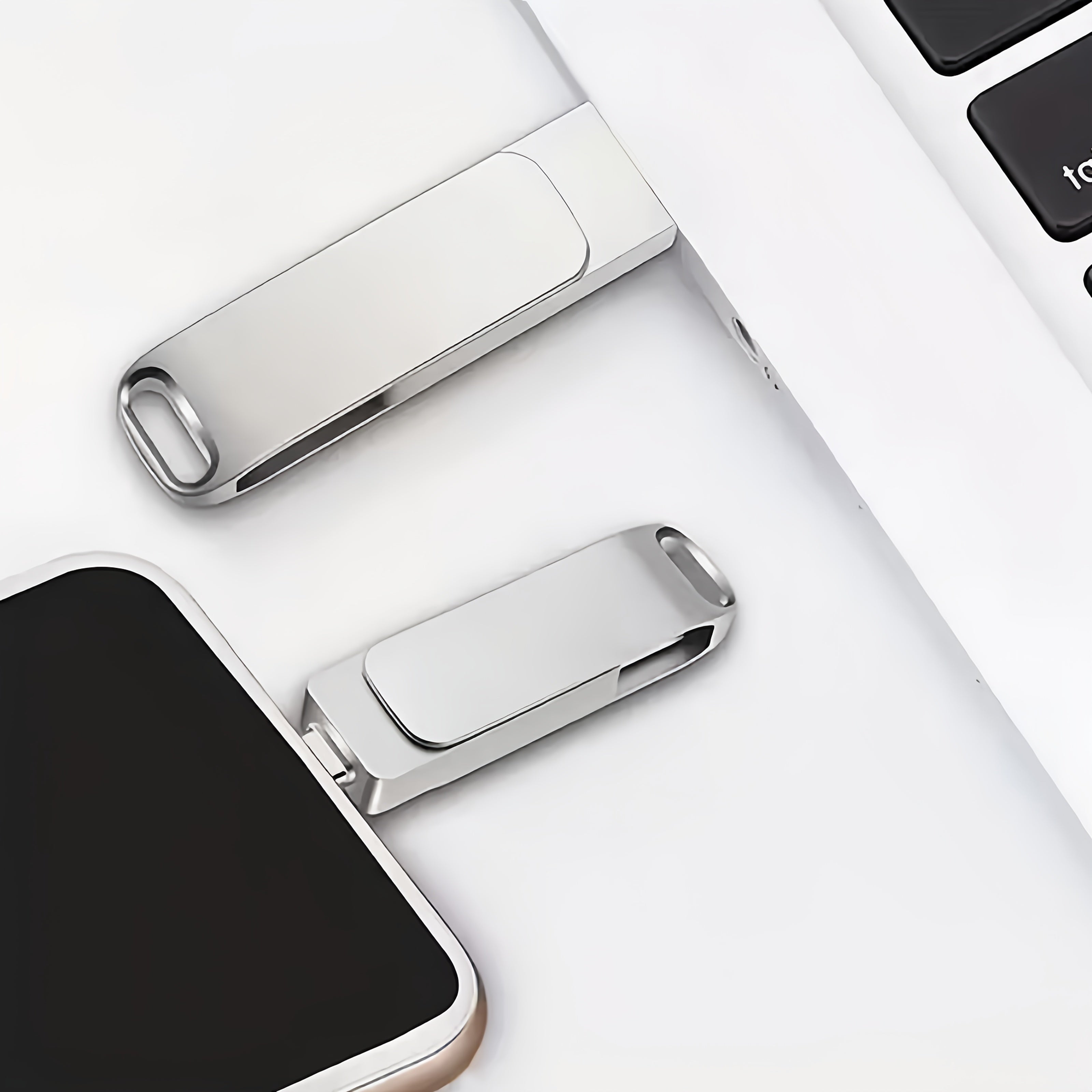 Ultra Fast Dual Interface USB Flash Drive - Type-C&Usb 2.0, Compatible with Mobile Phones And Computers, High-Speed Data Transfer, Lightweight And Portable, Suitable for Business, Office And Entertainment, with Capacities of