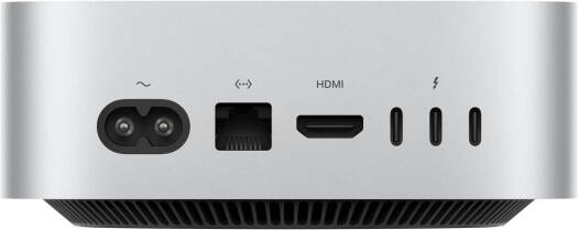 Apple Mac Mini Desktop Computer, Apple M4 Pro Chip with 14-core CPU, 20-core GPU, 16-core Neural Engine, 48GB RAM, 1TB SSD, 3x Thunderbolt 4 Ports, HDMI Port, 2x USB-C Ports, Silver | Z1JV000L9