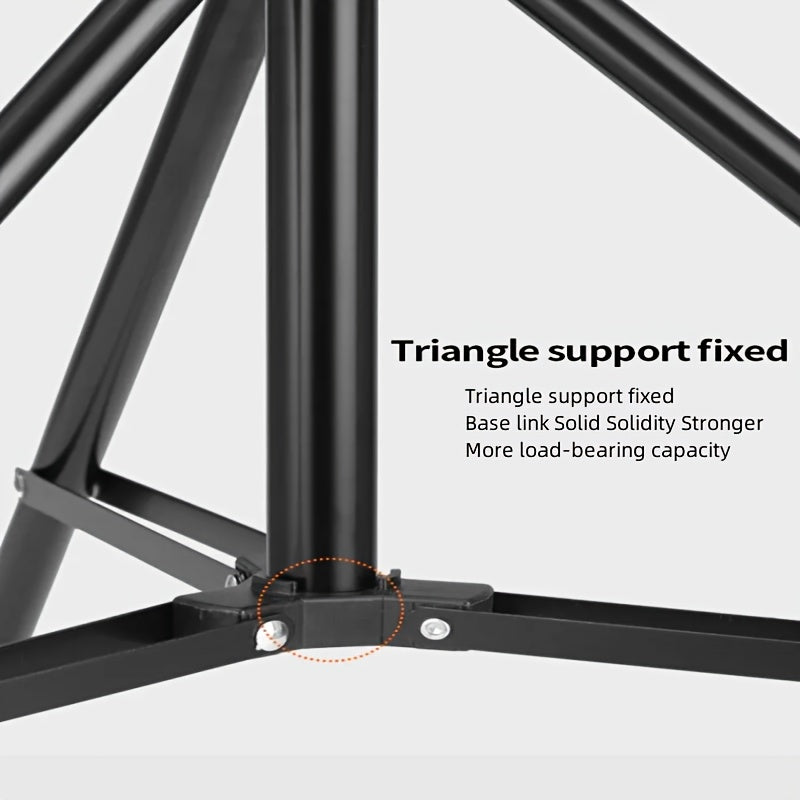 The RP01-B Is a Compact And Portable Tripod for Photography Lighting, Ideal for Use with Softboxes, Video Flashes, And Reflector Fill Lights in Photography Studios. It Works with Various Sizes of Background Stands, Including
