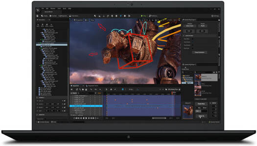 Lenovo ThinkPad P1 Gen 6 Mobile Workstation, 16″ WQUXGA (QHD+) IPS ,Intel Core i9-13900H vPro, 32GB RAM, 512GB SSD, NVIDIA RTX 5000 Ada 16GB, Backlit English US K/B, Win 11 Pro, Black | 21FWS07U00