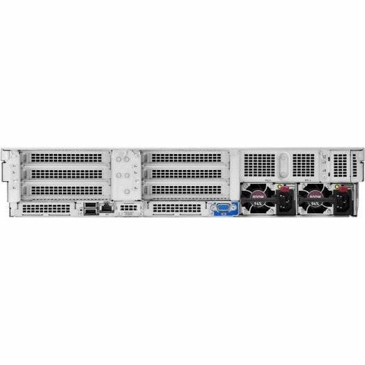 HPE ProLiant DL380 Gen11 Server, 2x Intel Xeon Silver 4510, 128GB RAM, 2x 480GB + 6x 2.4TB SAS, Broadcom BCM5719 Ethernet 1Gb 4-port, MR408i-o Gen11, 2x 1000W | P71674-425-2U