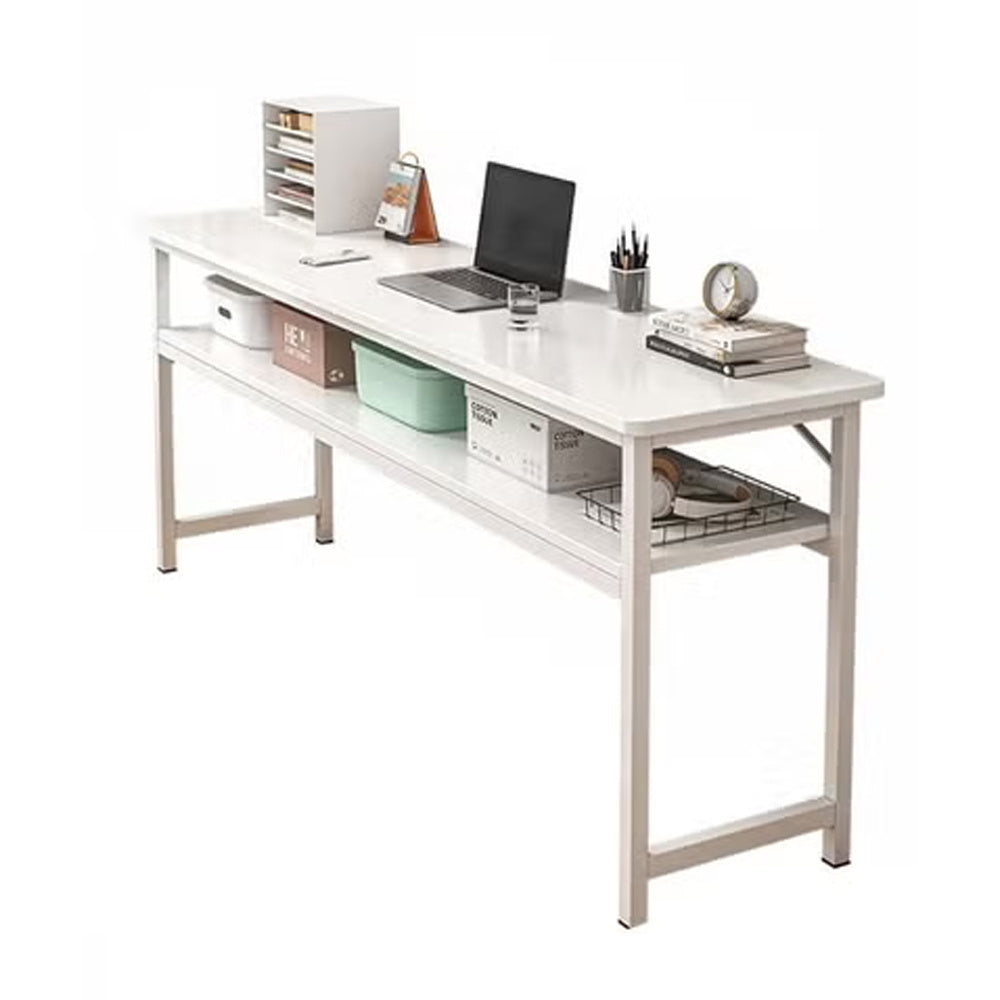 Double Layer Computer And Home Desk Long Table
