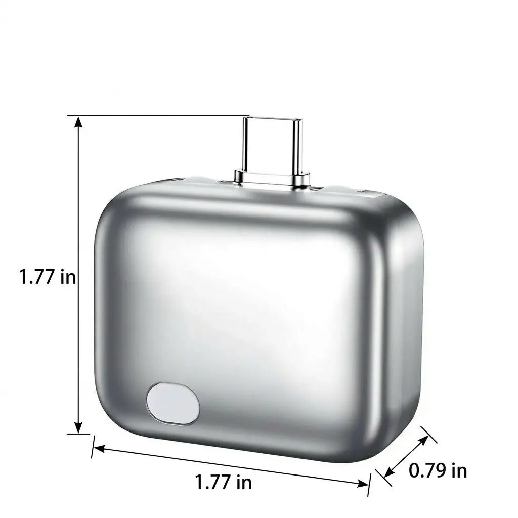 140W Type-C Physical-Disconnect Battery Guard - Auto & Self-Eject Charger, Smart Auto-Stop Charging Accessory for Mobile Smartphones, Laptops, Tablets, Anti-Overcharge Tech for Safe Overnight Use, Gift for Chargeable Devices