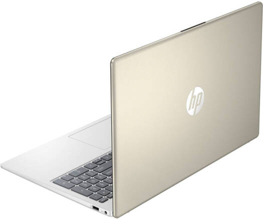 HP 15-fd0373nr Laptop, 15.6" Diagonal HD Touch Display, Intel Pentium Quadcore Processor N200, 4GB RAM, 256GB UFS, Intel UHD Graphics, English Keyboard, Windows 11, Warm Gold | 9B3G1UA#ABA