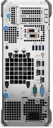 Dell PowerEdge T160 Tower 3.5" chassis with up to 3 Cabled Hard Drives, Intel Xeon E-2414, 16GB RAM, 2TB SATA HDD, Broadcom 5720 Dual Port, IDRAC9, Basic 16GB | PE-T160