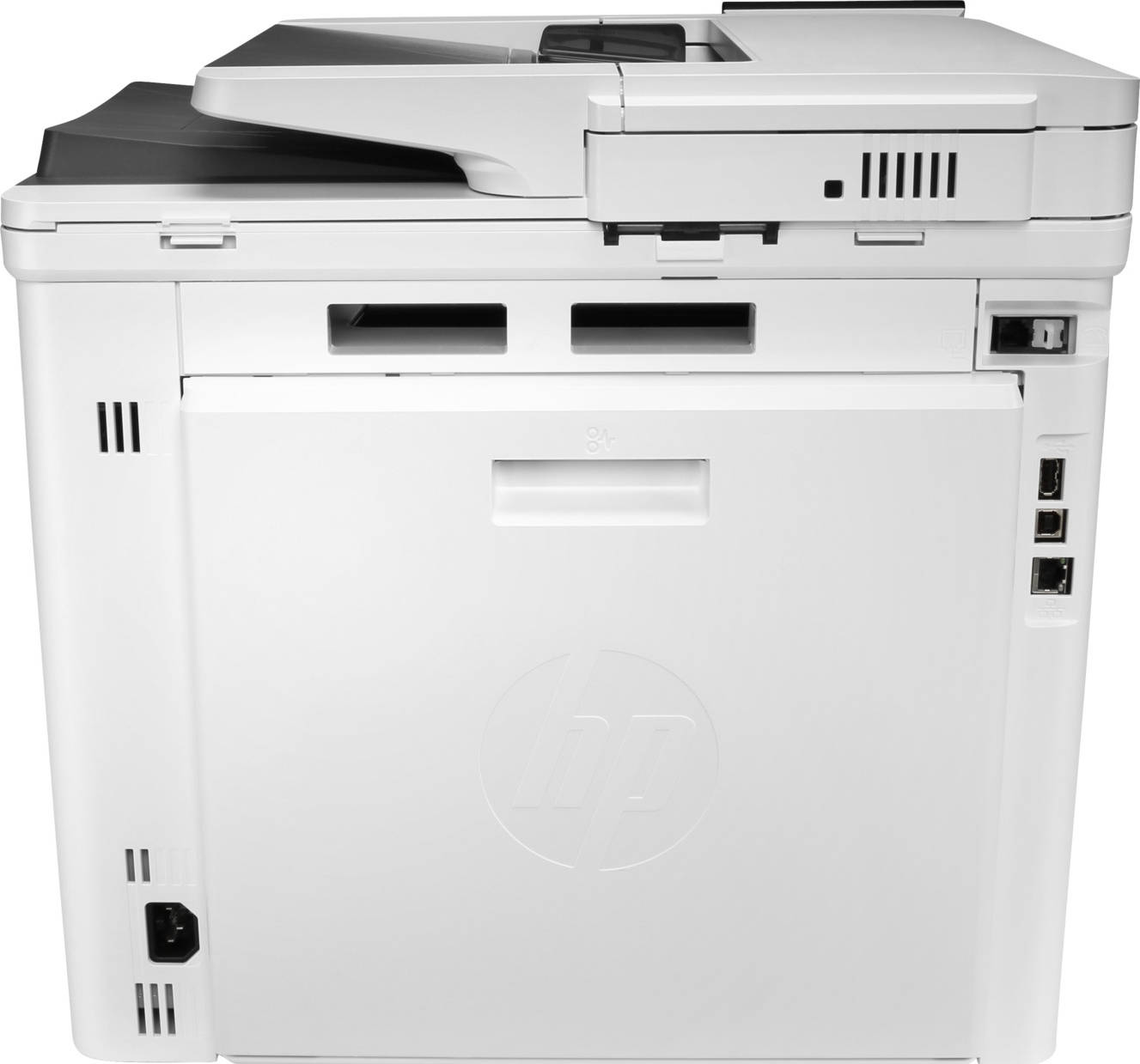 HP M480F Color LaserJet Enterprise Multifunction Printer, Up To 29ppm Print Speed, Auto Duplex, 4.3'' Color Touch, 50 Sheet ADF, 250 Sheets Input Tray, Print / Copy / Scan / Fax, White | 3QA55A