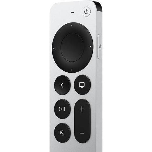 Apple TV Siri Remote 3rd Generation, Touch-Sensitive Circular Clickpad, Siri Button for Voice Control, USB-C Charging Port, Compatible with Apple TV 4K, Silver | MNC73AM/A