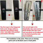 Home Electronic Password Fingerprint Door Lock - Keyless Entry Door Lock, Easy Installation, Compatible with Tuya App Smart Door Lock, Digital Electronic Password Door Lock