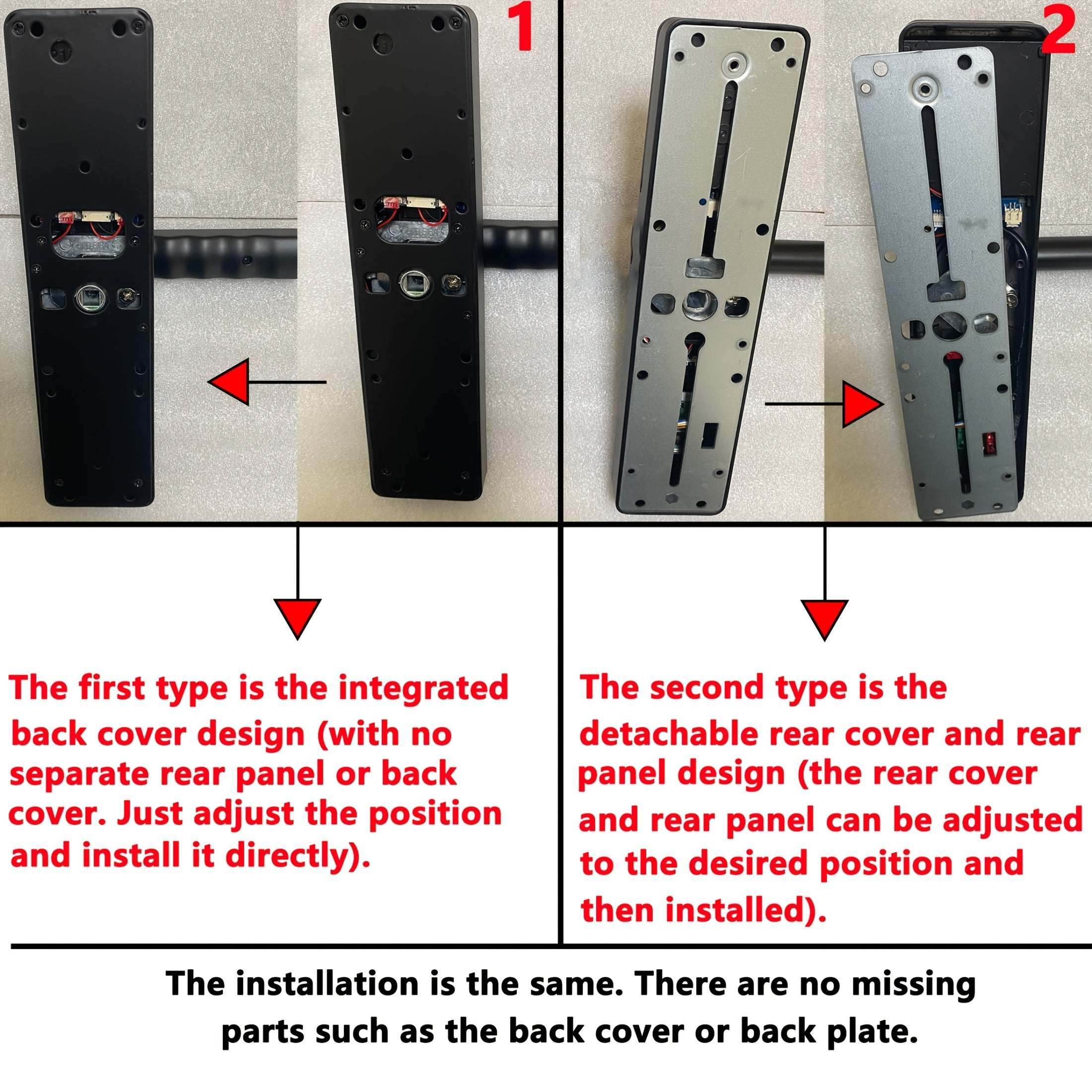 Home Electronic Password Fingerprint Door Lock - Keyless Entry Door Lock, Easy Installation, Compatible with Tuya App Smart Door Lock, Digital Electronic Password Door Lock