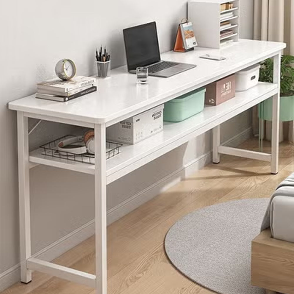 Double Layer Computer And Home Desk Long Table