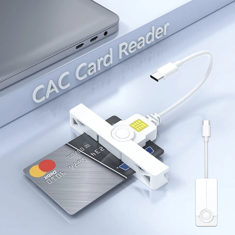 Usb/Type-C Common Access Card Reader for CAC, SIM Cloner, Declaration/Id/Phone for Laptop And PC