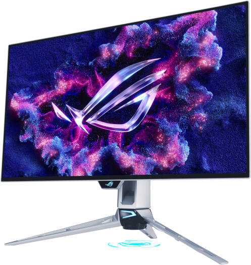 ASUS ROG Swift OLED PG27AQWP-W Gaming Monitor, 27" WOLED Display, DualQHD Resolution, 540Hz Refresh Rate, 0.02ns (GtG) Response Time, FreeSync Premium Pro & G-SYNC Compatible | PG27AQWP-W