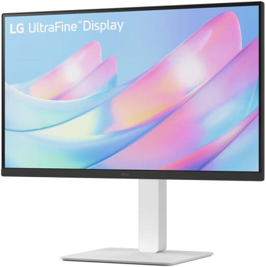 LG UltraFine Monitor, 27" IPS Display, 4K UHD Resolution, 60Hz Refresh Rate, 5ms (GtG at Faster) Response Time, 1.07b Color Display, Dynamic Action Sync, White | 27US550-W