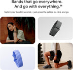 Google Fitbit Air - Screenless Activity Tracker with Fitness, Heart Rate, and Sleep Tracking - Personalized AI-Powered Coaching - Up to 7 Days’ Battery Life - Works with iOS and Android - Berry