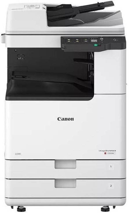 Canon imageRUNNER C3326i Multifunction Laser Printer, Print, Copy, Scan, Send, Optional Fax, 7" TFT LCD WVGA Color Touch Panel, 26 ppm Print Speed, Up to 1200 x 1200 DPI Resolution, White C3326i