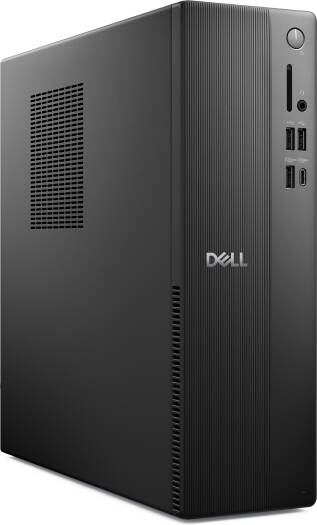 Dell ECS1250 Slim Desktop Computer, Intel Core i7-14700, 16GB RAM, 512GB SSD, Intel UHD Graphics 770, English- K/B, No OS, Black