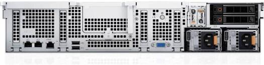 PowerEdge R750xs Rack 2U Server, 2x Intel Xeon Platinum 8360H 3.0 GHz, 256GB RDIMM, 4x2.4TB 10K HDD SAS ISE 12Gbps 512n, Chassis Up to 8 x 3.5" HDDs, 2x 800W PS, iDRAC9 ENT 15G | PER750XS2A-256