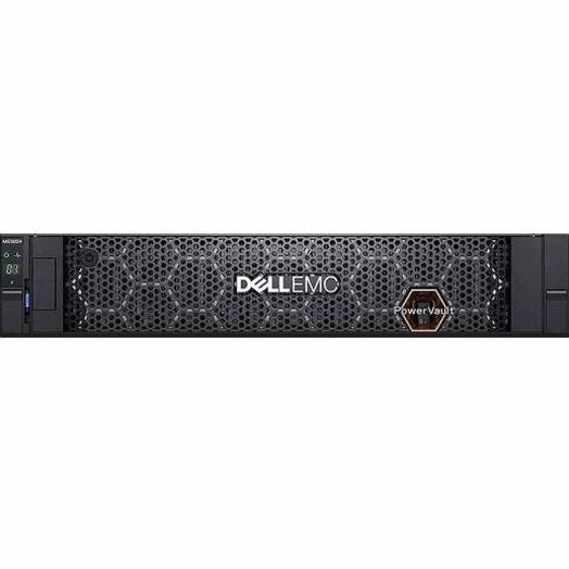 Dell ME5024 Storage Array, 32GB FC Type-B 8 Port Dual Controller, 8x SFP+ Port, Rack Rails 2U, 8x 3.84TB SSD SAS, Hard Drive Filler, 2x 580W Power Supply | ME5024