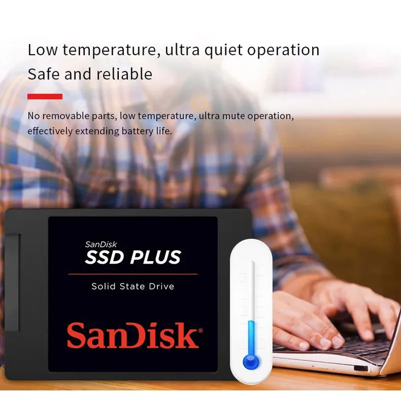 Sandisk SSD Plus 480GB 240GB 1TB 2TB SATA III 2.5" laptop notebook solid state disk HDD Internal Solid State Hard Drive Disk PC