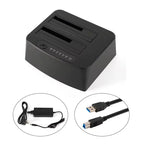 Hot Sale 2.5"/3.5" SATA HDD/SSD Hard Drive Clone Docking Station