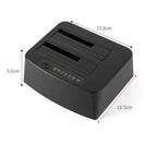 Hot Sale 2.5"/3.5" SATA HDD/SSD Hard Drive Clone Docking Station