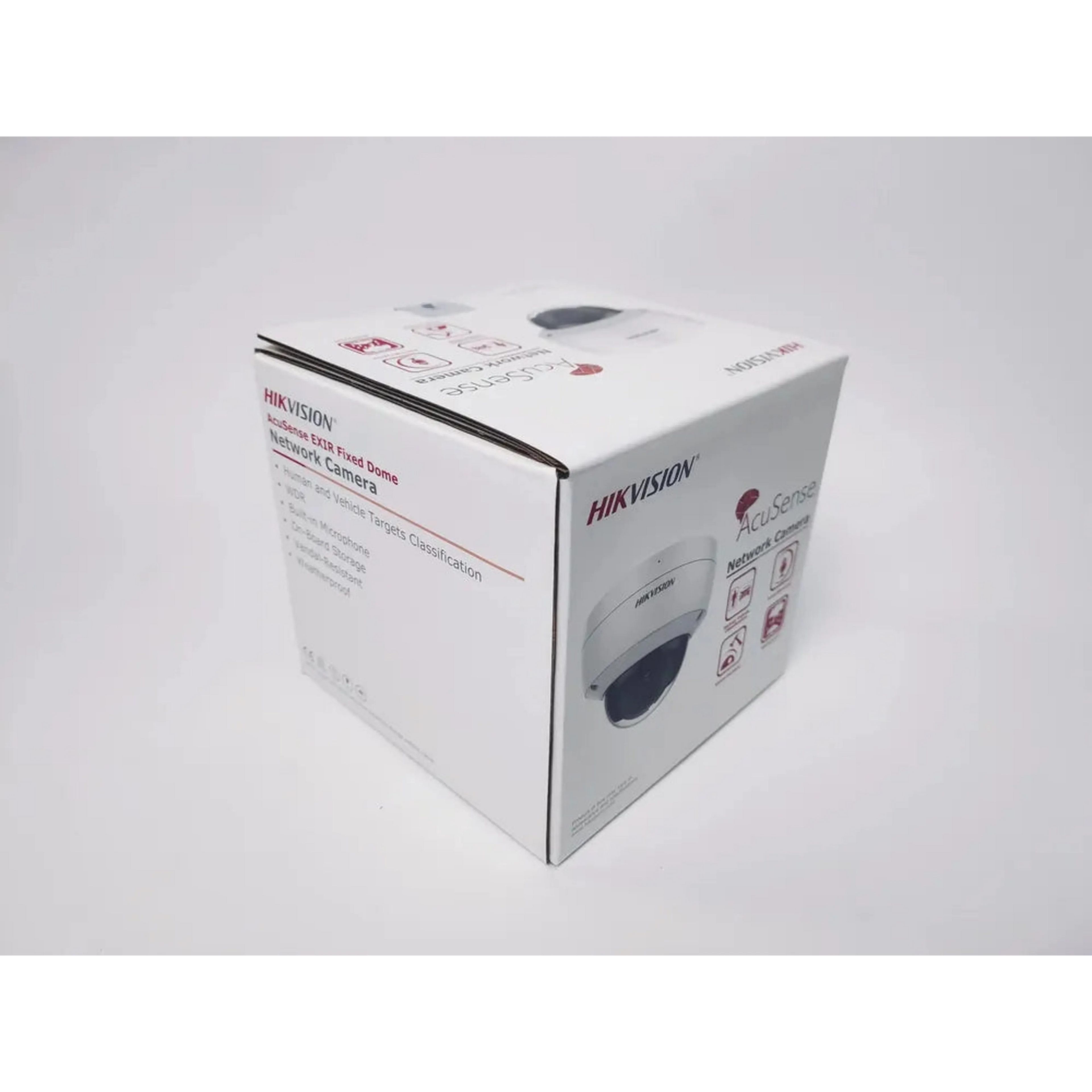 Original Hikvision 8MP DS-2CD2183G2-IU AcuSense 4K WDR IP IR POE Security Dome Network Vandal Surveillance Camera Build-in Mic