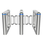 Fitness Center GYM Swing Barrier Swipe RFID Card Face Recognition Fingerprint Access Brushless Motor Swing Turnstile Gate