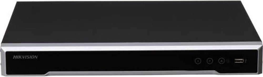 Hikvision 8-ch 1U 8 PoE 8K NVR, Up to 8-ch IP Camera Inputs & 8-ch@8 MP Decoding, 128 Mbps Bandwidth, H.265+, 2 SATA, RJ-45 Ethernet, HDMI /VGA, USB 2.0 / USB 3.0, Black | DS-7608NI-M2/8P