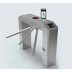 Shenzhen High Quality Turnstile Manufacturer Automatic Security Gate with Thermal Face Recognition Terminal Tripod Turnstile