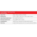 SanDisk USB2.0 FAT32 Cruzer CZ50 Flash Drive Compact Encrypted Flash Memory Stick USB2.0 PenDrive for Desktop Laptop