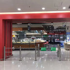 Supermarket Automatic Security Induction Swing Barrier Gate Mechanical One-way Entrance Door With Sensor