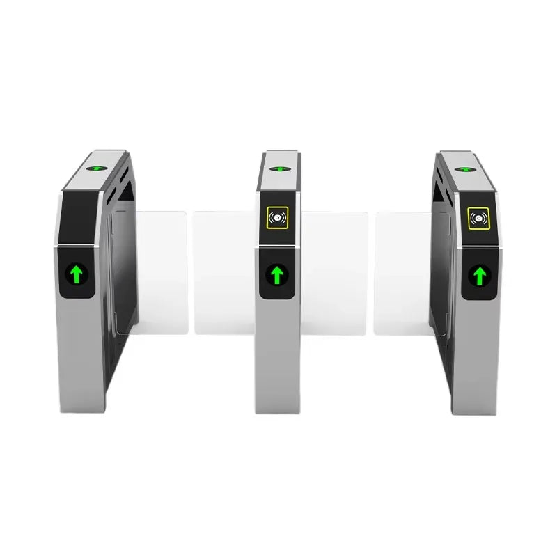 High Performance Face Recognition Security Access Door Station Automatic Ticket Gate High Speed Access Turnstile Gate
