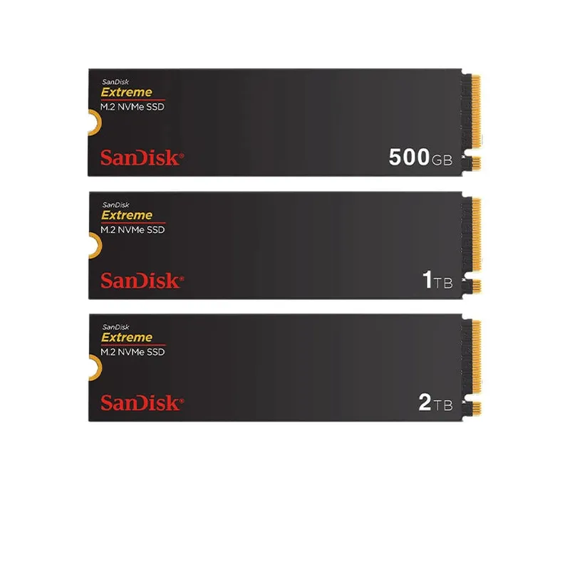 SanDisk Extreme M.2 2280 NVMe PCIe Gen 4.0 SSD Read speed Up to 5150MB/s 2TB 1TB 500GB Internal Solid State Drive For laptops PC