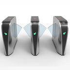custom.OEM/ODM Access Control System Biometric Face Recognition Flap Barrier Turnstile Gate Access Control with RFID Card Reader