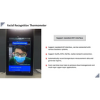 Shenzhen High Quality Turnstile Manufacturer Automatic Security Gate with Thermal Face Recognition Terminal Tripod Turnstile